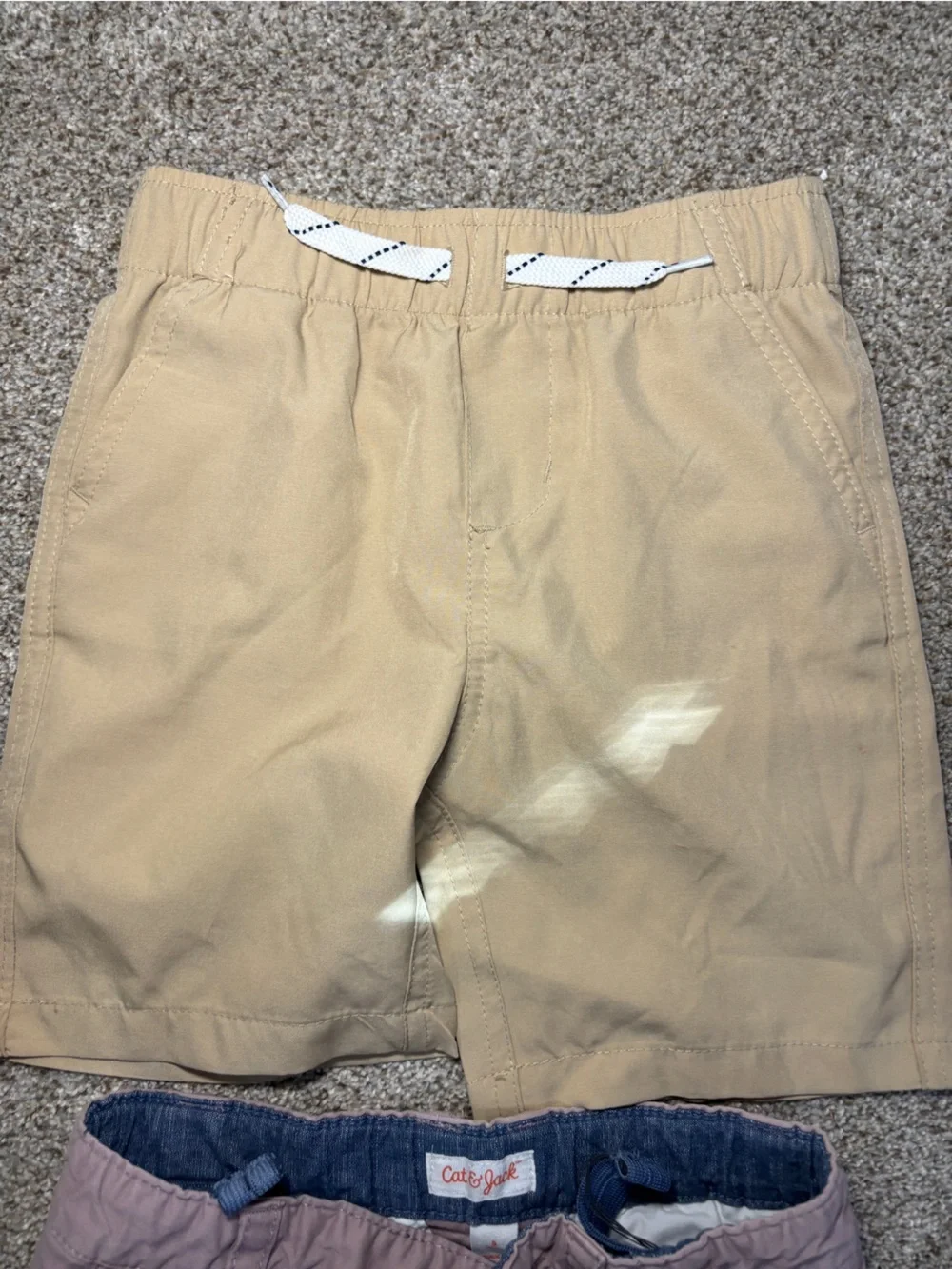 Lot of size 5 little boy shorts pull on casual drawstring Old Navy